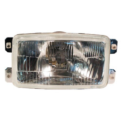 Priekinių žibintų įdėklas Halogeninis, stačiakampis, skaidrus, 155x96,3 mm, Cobo 05518000