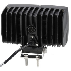 Darbinis šviesos diodas, 40 W, 5600 lm, stačiakampis, 12/24 V, baltas, 157x117x76,3 mm, potvynis, 12 LED LA10630