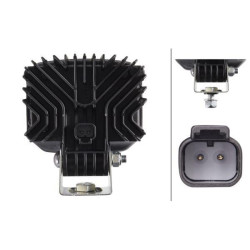 Darbinis šviestuvas, LED, 1000lm, 9-33V, artimas apšvietimas, PowerBeam 1000 Compact by Hella 1GA996188501