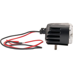 Darbinis šviesos diodas, 20W, 2000lm, stačiakampis, 10-30V, baltas, 150x65x Deutsch kištukas, Flood, 4 LED, Kramp LA10087