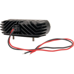 Darbinis šviesos diodas, 20W, 2000lm, stačiakampis, 10-30V, baltas, 150x65x Deutsch kištukas, Flood, 4 LED, Kramp LA10087