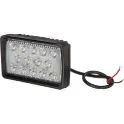Darbinis šviestuvas RH LED, 21W, 2600lm, stačiakampis, 10-30V, baltas, 158x84x95mm, potvynis, 14 LED, Kramp LA10412