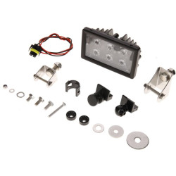 Darbinis šviesos diodas, 30W, 2400lm, stačiakampis, Flood, H11, Kramp LA10512