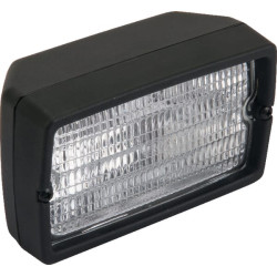 Darbinis šviestuvas Halogenas, 55W, stačiakampis, 12/24V, baltas, 153x92x118mm, Hella 1GA005060037