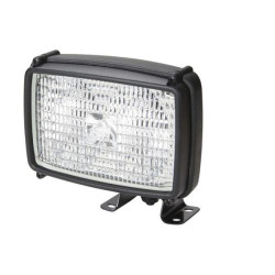 Darbinis žibintas halogeninis, 55/70W, stačiakampis, 12/24V, baltas, spaustukas, 158x127x162mm, Hella 1GA006991041