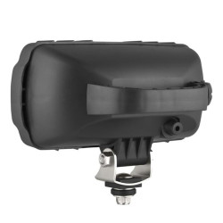 Darbinis šviestuvas stačiakampis, 12/24V, skaidrus, užsukamas, 195x83x142mm, Wesem 1400630020