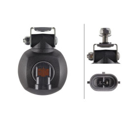 Darbinis žibintas halogeninis, 65W, apvalus, 12V, skaidrus, užsukamas, 83x47,5x111mm, Hella 1G0996176131