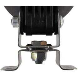 Darbinis šviestuvas Halogenas, 55/70W, apvalus, 12/24V, skaidrus, korpusas: pilkas, 110x103x170mm AMP kištukas, Hella 1GM9961340