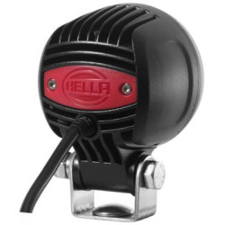 Darbinis šviesos diodas, 5,50 W, apvalus, 12 V, raudonas, užsukamas, 77x70x99 mm, Hella 1G0996210011