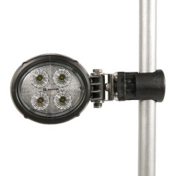 Darbinis šviesos diodas, 18W, 1500lm, apvalus, 10/30V, Ø 117mm Deutsch kištukas, Flood, 4 LED, Kramp LA10018