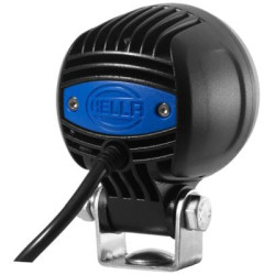 Darbinis šviesos diodas, 7W, apvalus, 12V, mėlynas, užsukamas, 70x99mm, Hella 1G0996210001