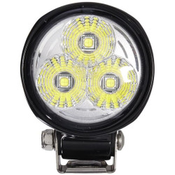 Darbinis šviesos diodas, 1800 lm, apvalus, 12/24 V, baltas, Ø 83 mm, taškinis spindulys, 3 LED, Hella 1G0996476011