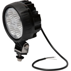 Darbinis šviesos diodas, 24 W, 1500 lm, apvalus, 10/30 V, Ø 117 mm, potvynis, 6 LED, Kramp LA10009
