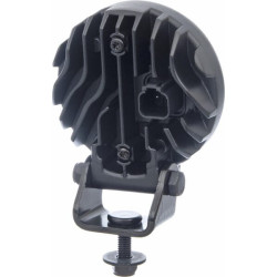 Darbinis šviesos diodas, 16 W, 1600 lm, apvalus, 12/24 V, baltas, užsukamas, 93x93x116,5 mm, Deutsch 2-pin, Wide Flood, 6 LED, C