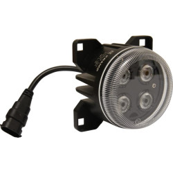 Darbinis šviesos diodas, 40 W, 4000 lm, apvalus, 10/30 V, Ø 90 mm, H11/Deutsch kištukas, taškinis spindulys, 4 šviesos diodai, K