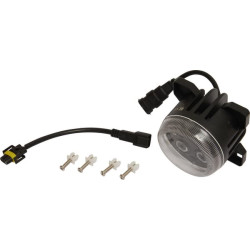 Darbinis šviesos diodas, 40 W, 4000 lm, apvalus, 10/30 V, Ø 90 mm, H11/Deutsch kištukas, taškinis spindulys, 4 šviesos diodai, K