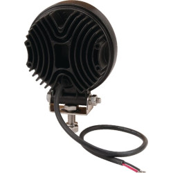 Darbinis šviesos diodas, 24 W, 1920 lm, apvalus, 10/30 V, Ø 110 mm, potvynis, 8 LED, Kramp LA10025