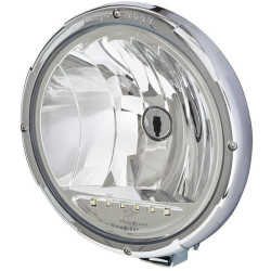 Priekinis žibintas halogeninis, apvalus, 12/24V, skaidrus, Ø 222 mm, Rallye 3003 by Hella 1F8009797431