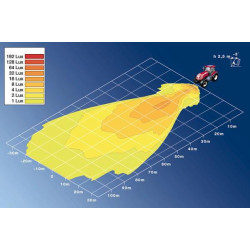 Darbinis žibintas halogeninis, ovalus, 12V, skaidrus, užsukamas, 160x78x128mm AMP kištukas, Hella 1GA996161131