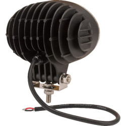 Darbinis šviesos diodas, 36W, 2760lm, ovalus, 10/30V, 144x85x96mm, potvynis, 12 LED, Kramp LA10059