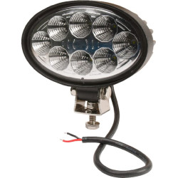 Darbinis šviesos diodas, 24W, 2240lm, ovalus, 10/30V, 141,5x64,5x90mm, užtvindymas, 8 LED, Kramp LA10058