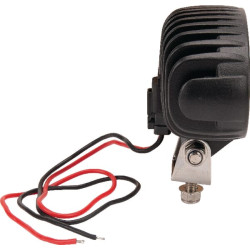 Darbinis šviesos diodas, 24W, 1920lm, ovalus, 10-30V, baltas, 130x53x78mm Deutsch kištukas, Flood, 8 LED, Kramp LA10085