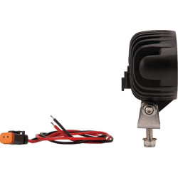 Darbinis šviesos diodas, 24W, 1920lm, ovalus, 10-30V, baltas, 130x53x78mm Deutsch kištukas, Flood, 8 LED, Kramp LA10085