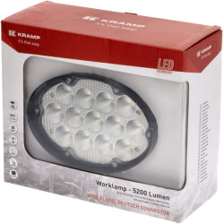 Darbinis šviesos diodas, 65W, 5200lm, ovalus, Kramp LA10432