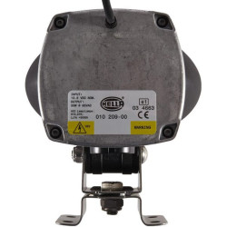 Darbinis šviestuvas Xenon, 42W, ovalus, 12V, skaidrus, 160x134x166mm AMP kištukas, Hella 1GA996461311