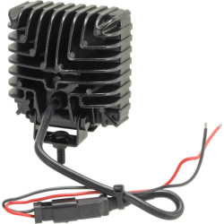 Darbinis šviesos diodas, 27W, 500lm, kvadratinis, mėlynas, 105x60x117mm Deutsch kištukas, taškinis spindulys, 9 šviesos diodai, 