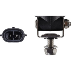 Darbinis žibintas halogeninis, 65W, apvalus, 12V, mėlynas, užsukamas, 83x87x111mm, Hella 1G0996176671