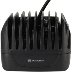 Darbinis šviesos diodas, 45W, 4050lm, kvadratinis, 12/24V, mėlynas, 126x151x95mm Deutsch kištukas, taškinis spindulys, 9 LED LA1