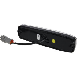 Galinis šviesos diodas, stačiakampis, 12/24V, skaidrus/gintaras/raudonas, užsukamas, ECE, Hella 2SK343910057