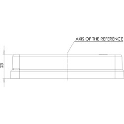 Daugiafunkcinis galinis šviesos diodas, stačiakampis, 12-24V, 107,4x46,7x23 mm, 5 kontaktų, Kramp LA40010
