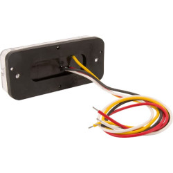 Daugiafunkcis galinis žibintas LED, stačiakampis, 12-24V, 107,4x46,7x23mm, Kramp LA40009