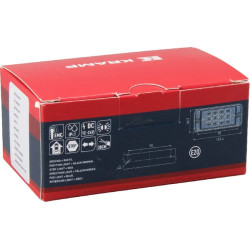Daugiafunkcis galinis žibintas LED, stačiakampis, 12-24V, 107,4x46,7x23mm, Kramp LA40009