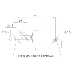 Daugiafunkcis galinis dešinės šviesos diodas, stačiakampis, 12-24V, 287,5x100,5x65 mm, 5 kontaktų, Kramp LA40018