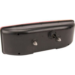 Daugiafunkcinis galinis KŠ žibintas LED, stačiakampis, 12-24V, 287,5x100,5x65 mm, 5 kontaktų, Kramp LA40020