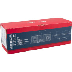 Daugiafunkcinis galinis KŠ žibintas LED, stačiakampis, 12-24V, 287,5x100,5x65 mm, 5 kontaktų, Kramp LA40020