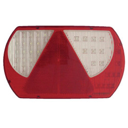 Galinis žibintas RH LED, 9/10.3W, stačiakampis, 12/24V, balta/raudona/geltona/mėlyna, užsukamas, 237x29x140mm, 47 LED LA260120