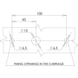 Daugiafunkcis galinis žibintas LED, stačiakampis, 12-24V, 200,5x85x40mm, Kramp LA40029