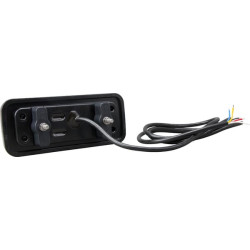 Daugiafunkcinis galinis KŠ žibintas LED, stačiakampis, 12-24V, 200,5x85x40mm, Kramp LA40035