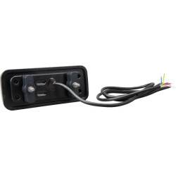 Daugiafunkcinis galinis KŠ žibintas LED, stačiakampis, 12-24V, 200,5x85x40mm, Kramp LA40033