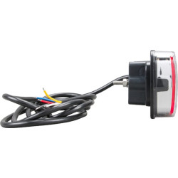 Daugiafunkcinis galinis dešinės šviesos diodas, stačiakampis, 12-24V, 200,5x85x40 mm, Kramp LA40031