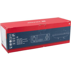 Daugiafunkcis galinis KŠ žibintas LED, stačiakampis, 12-24V, 287,5x100,5x65mm, Kramp LA40019