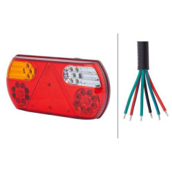 Galinis žibintas LH LED, 24V, Hella ValueFit 2VP357016111