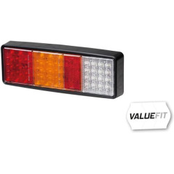 Galinis šviesos diodas, stačiakampis, 9/10/30/36 V, raudonas/gintarinis/skaidrus, užsukamas, 275x33,5x99,3 mm, 40 šviesos diodų,