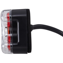 Galinis šviesos diodas, stačiakampis, 10/30V, raudonas/geltonas, užsukamas, 191x28x50mm, 21 LED, Hella ValueFit 2VP357021011