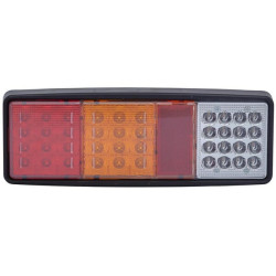 Galinis šviesos diodas, stačiakampis, 9/36 V, raudona/gintarinė/balta, užsukamas, 275x33,5x99,3 mm, Hella ValueFit 2VP357019011