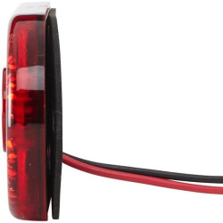 Šviesos diodas, stačiakampis, 12 V, raudonas, užsukamas, 108 x 10,5 x 44 mm, Hella ValueFit 2TM357009011